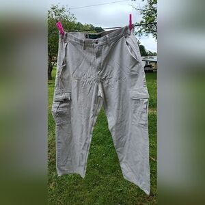 Vintage 90s Levi's Silver Tab Loose Fit Cargo Pants 38 X 32 Baggy Loose Skater‎